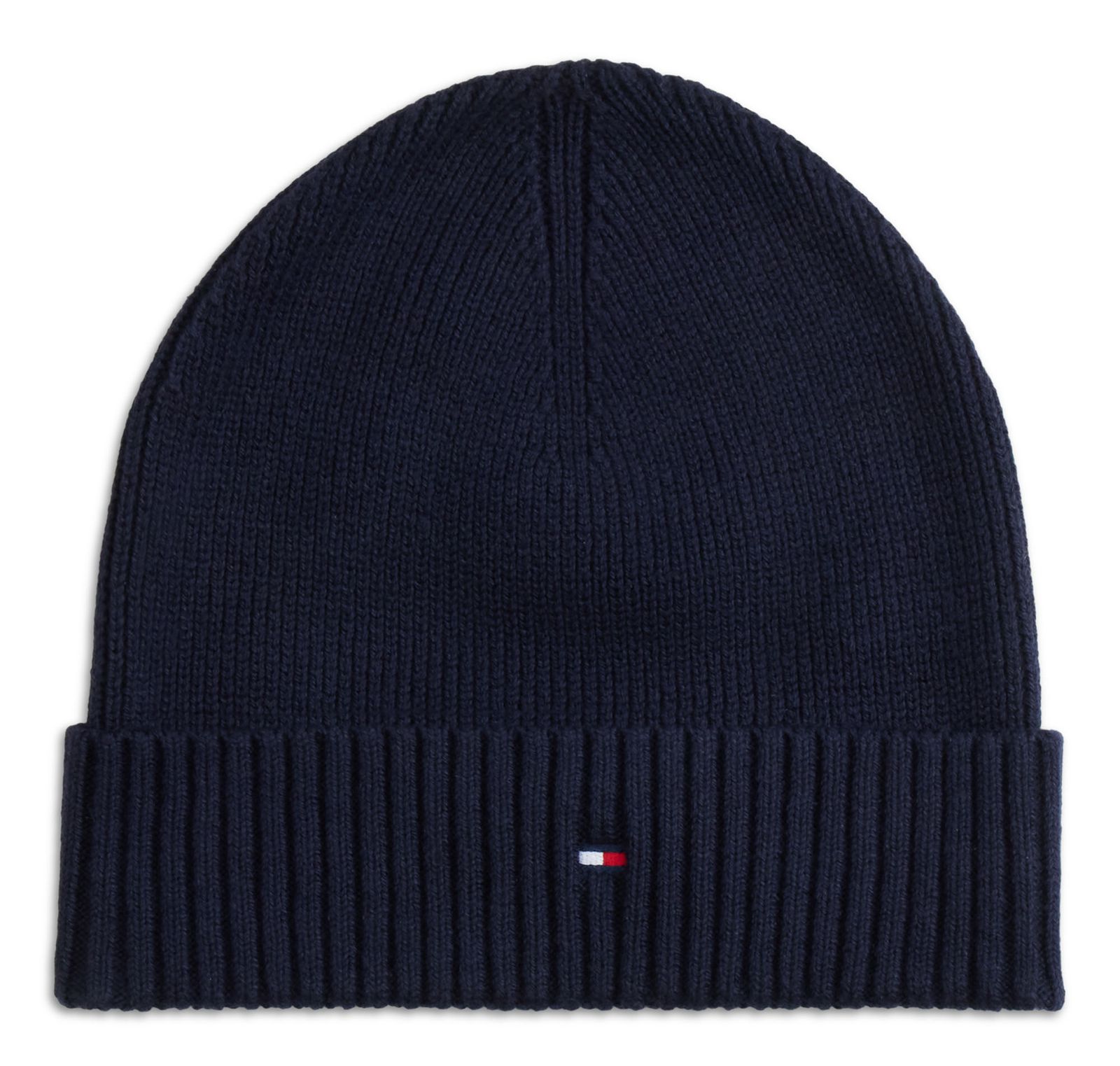 TOMMY HILFIGER TH Flag Beanie and Scarf Giftpack Space Blue TOMMY HILFIGER TH Flag Beanie and Scarf Giftpack Space Blue