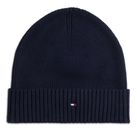 TOMMY HILFIGER TH Flag Beanie and Scarf Giftpack Space Blue TOMMY HILFIGER TH Flag Beanie and Scarf Giftpack Space Blue