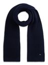TOMMY HILFIGER TH Flag Beanie and Scarf Giftpack Space Blue TOMMY HILFIGER TH Flag Beanie and Scarf Giftpack Space Blue