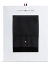 TOMMY HILFIGER TH Flag Beanie and Scarf Giftpack Black TOMMY HILFIGER TH Flag Beanie and Scarf Giftpack Black