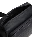 TOMMY HILFIGER TH Modern Monogram Messenger Bag Black TOMMY HILFIGER TH Modern Monogram Messenger Bag Black