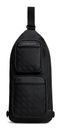 TOMMY HILFIGER TH Modern Monogram Sling Bag Black TOMMY HILFIGER TH Modern Monogram Sling Bag Black