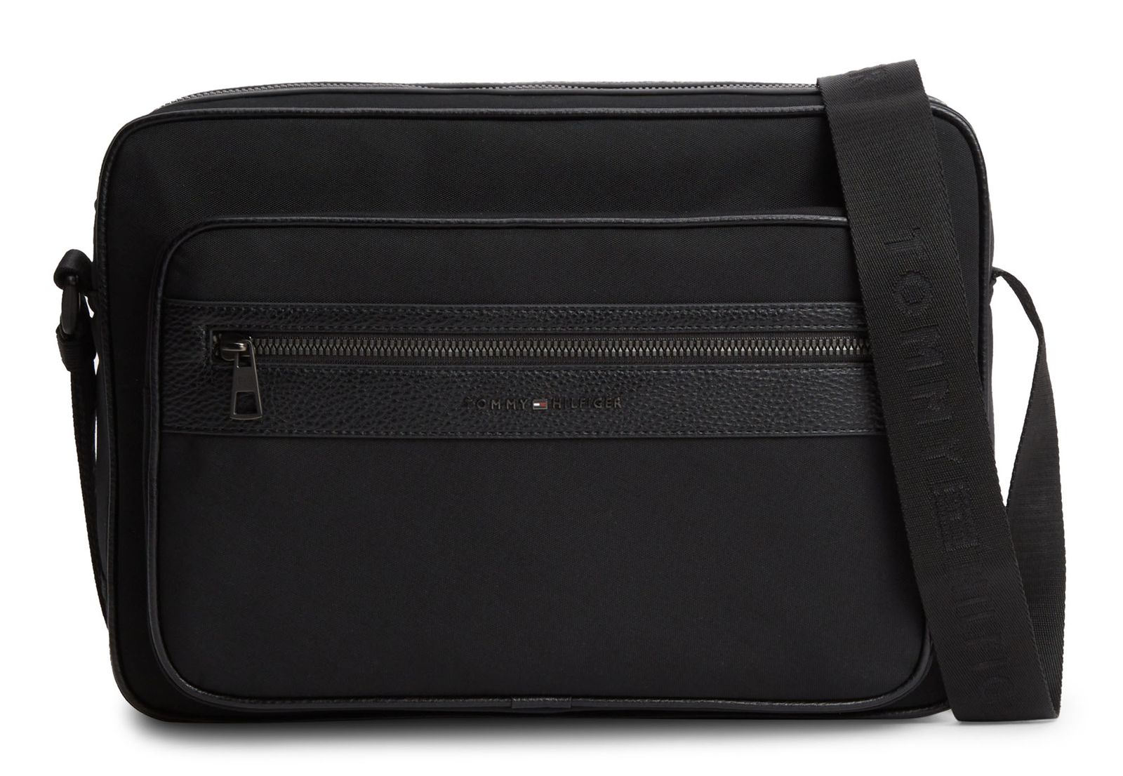 TOMMY HILFIGER TH Repreve Messenger Bag Black