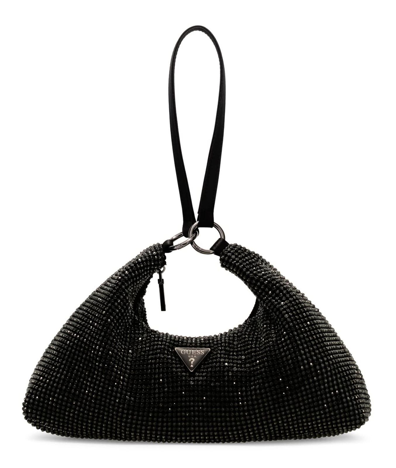GUESS Jewels Wristlet Shoulder Bag Black