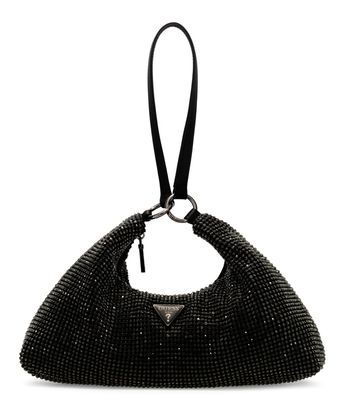 GUESS Jewels Wristlet Shoulder Bag Black