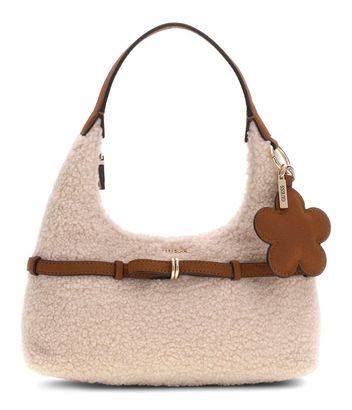 GUESS Taylor Mini Hobo Cream White / Cognac GUESS Taylor Mini Hobo Cream White / Cognac