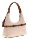 GUESS Taylor Mini Hobo Cream White / Cognac