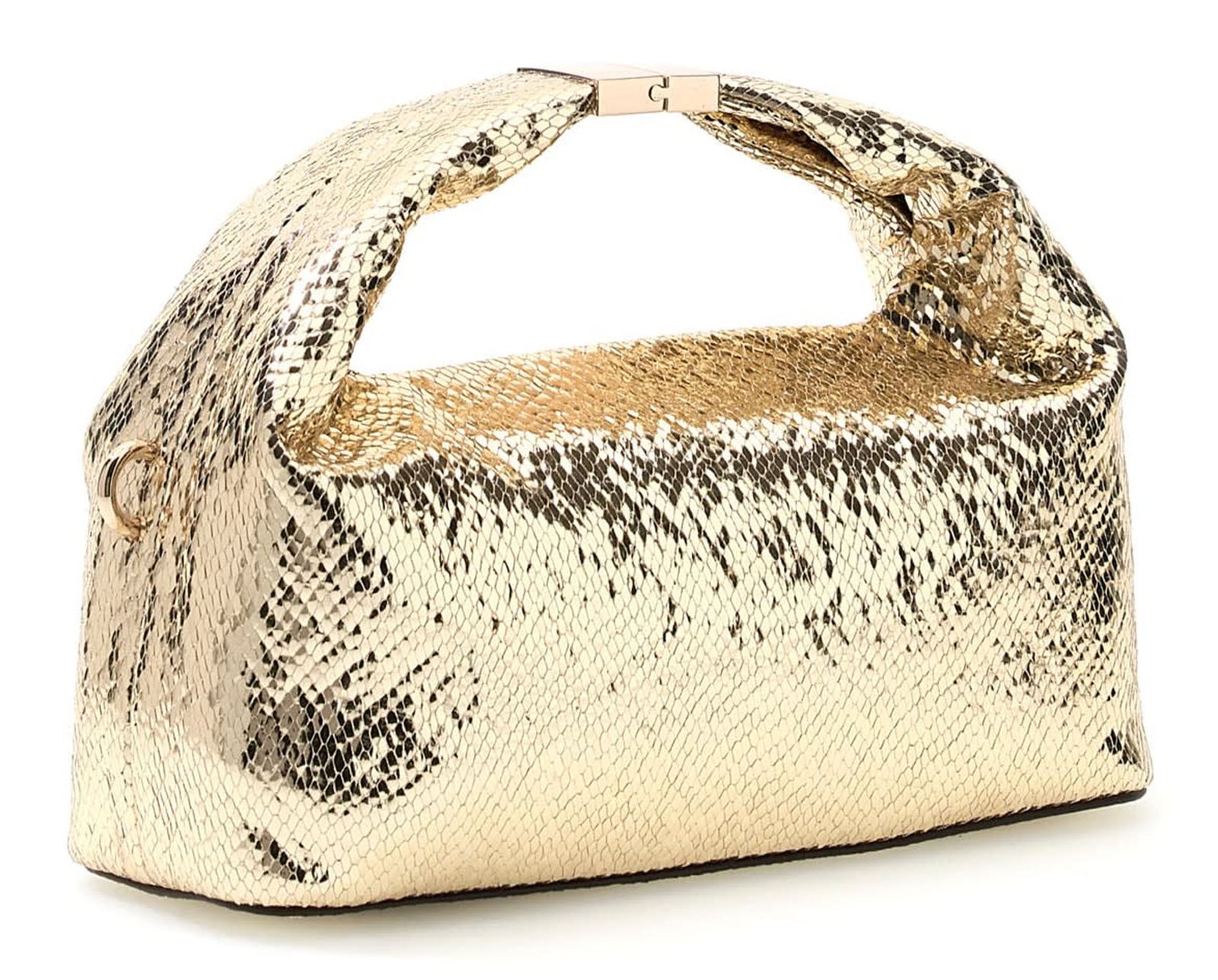 GUESS Jewels Mini Top Handle Pouch Gold GUESS Jewels Mini Top Handle Pouch Gold