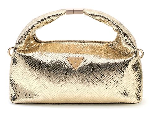 GUESS Jewels Mini Top Handle Pouch Gold GUESS Jewels Mini Top Handle Pouch Gold