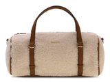 GUESS Taylor Mini Barrel Satchel Cream White / Cognac