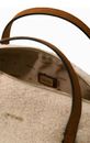 GUESS Taylor Mini Barrel Satchel Cream White / Cognac