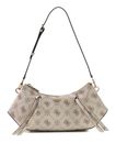 GUESS Allegra Shoulder Bag Vanilla Logo GUESS Allegra Shoulder Bag Vanilla Logo