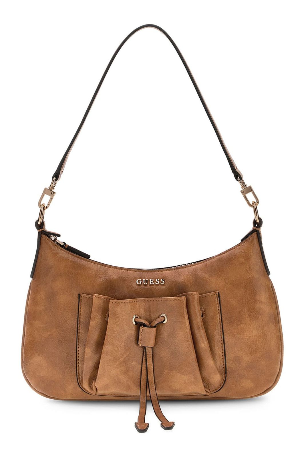 GUESS Theodora Mini Shoulder Bag Cognac