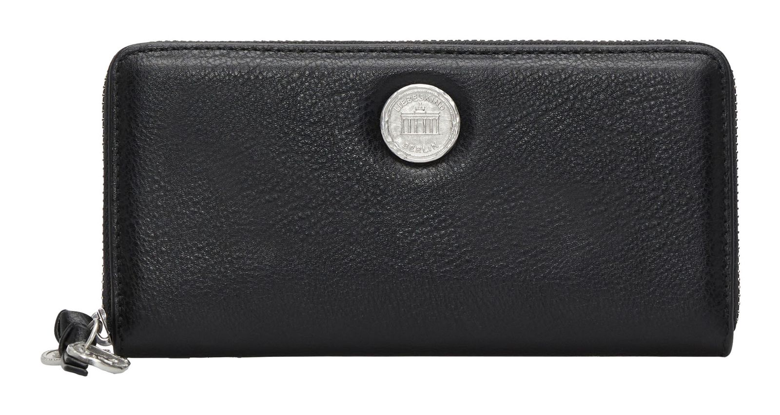 LIEBESKIND BERLIN Gigi Ryker Zip Around Wallet L Black