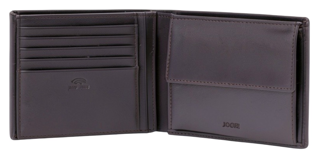 JOOP! Cerratano Typhon Billfold Darkbrown JOOP! Cerratano Typhon Billfold Darkbrown