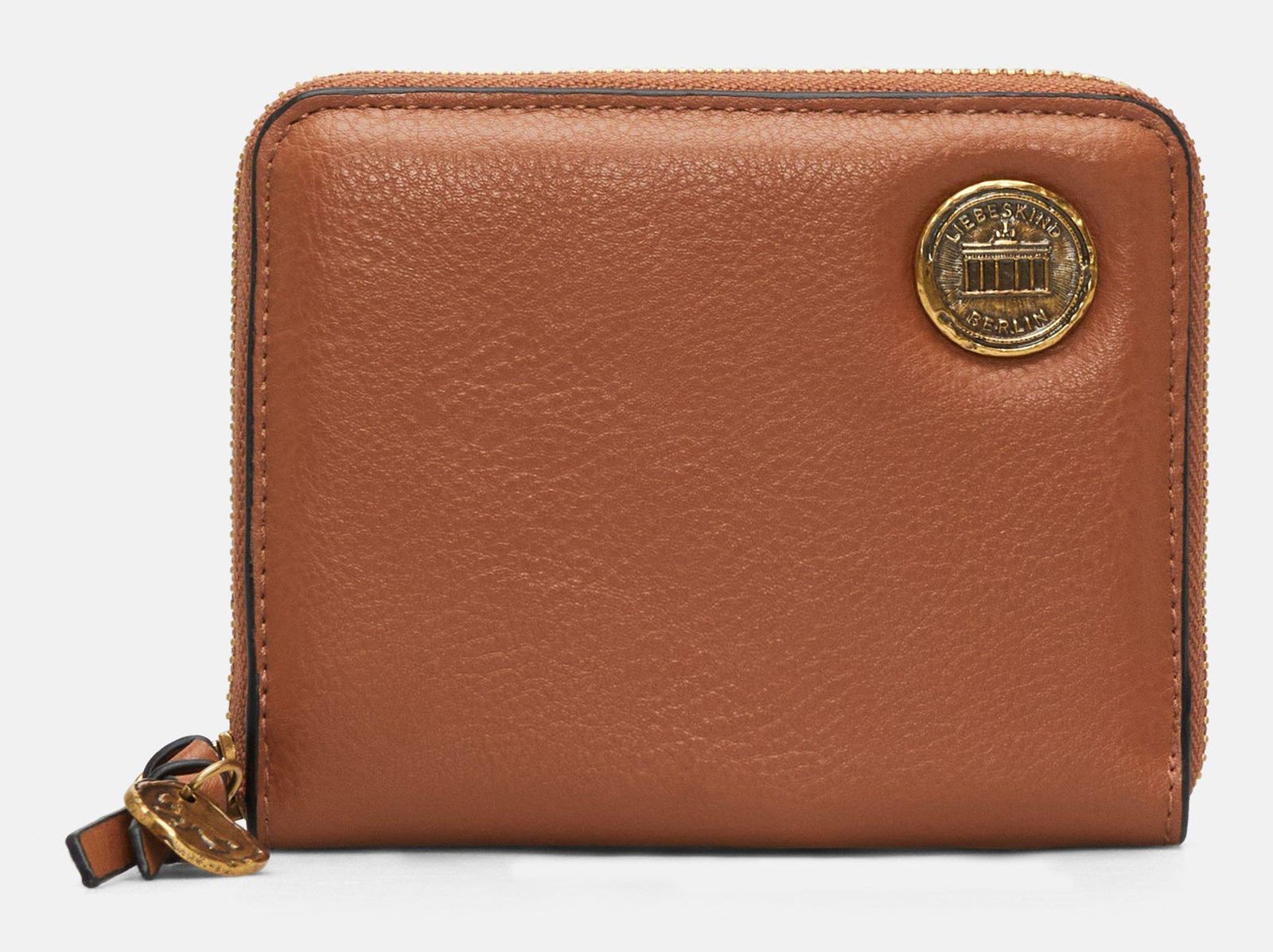 LIEBESKIND BERLIN Conny Ryker Coin Wallet M Cognac