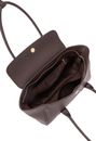 SEIDENFELT MANUFAKTUR Nelma East-West Shoulder Bag Dark Brown SEIDENFELT MANUFAKTUR Nelma East-West Shoulder Bag Dark Brown