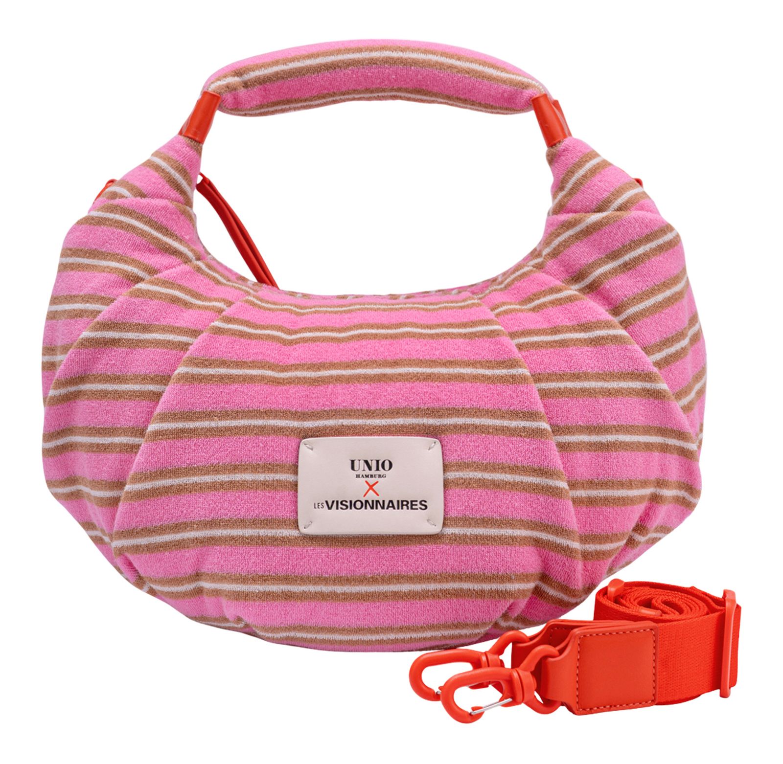 Unio Hamburg x Les Visionnaires Frottee Unio Kitzbuehel S Pink Cognac Ecru