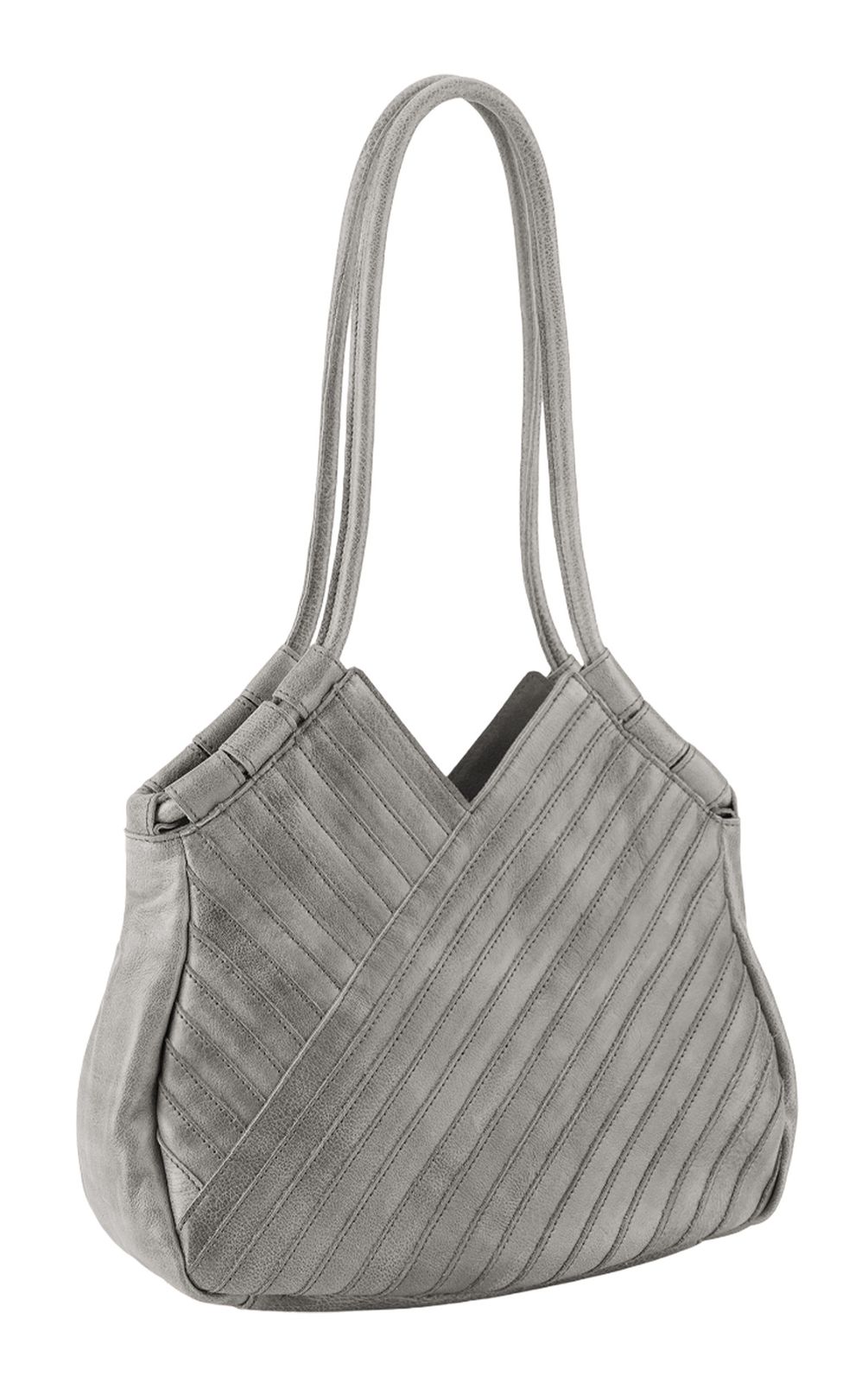 FREDsBRUDER Criss-Cross Hobo Bag Grey FREDsBRUDER Criss-Cross Hobo Bag Grey