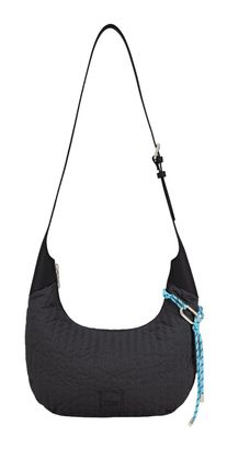 FREDsBRUDER Just Flow Collection Round Hobo Bag Black FREDsBRUDER Just Flow Collection Round Hobo Bag Black
