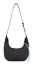 FREDsBRUDER Just Flow Collection Round Hobo Bag Black FREDsBRUDER Just Flow Collection Round Hobo Bag Black