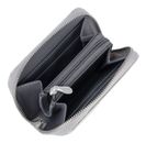 SEIDENFELT MANUFAKTUR Small Items Ylva Wallet Silver Metallic