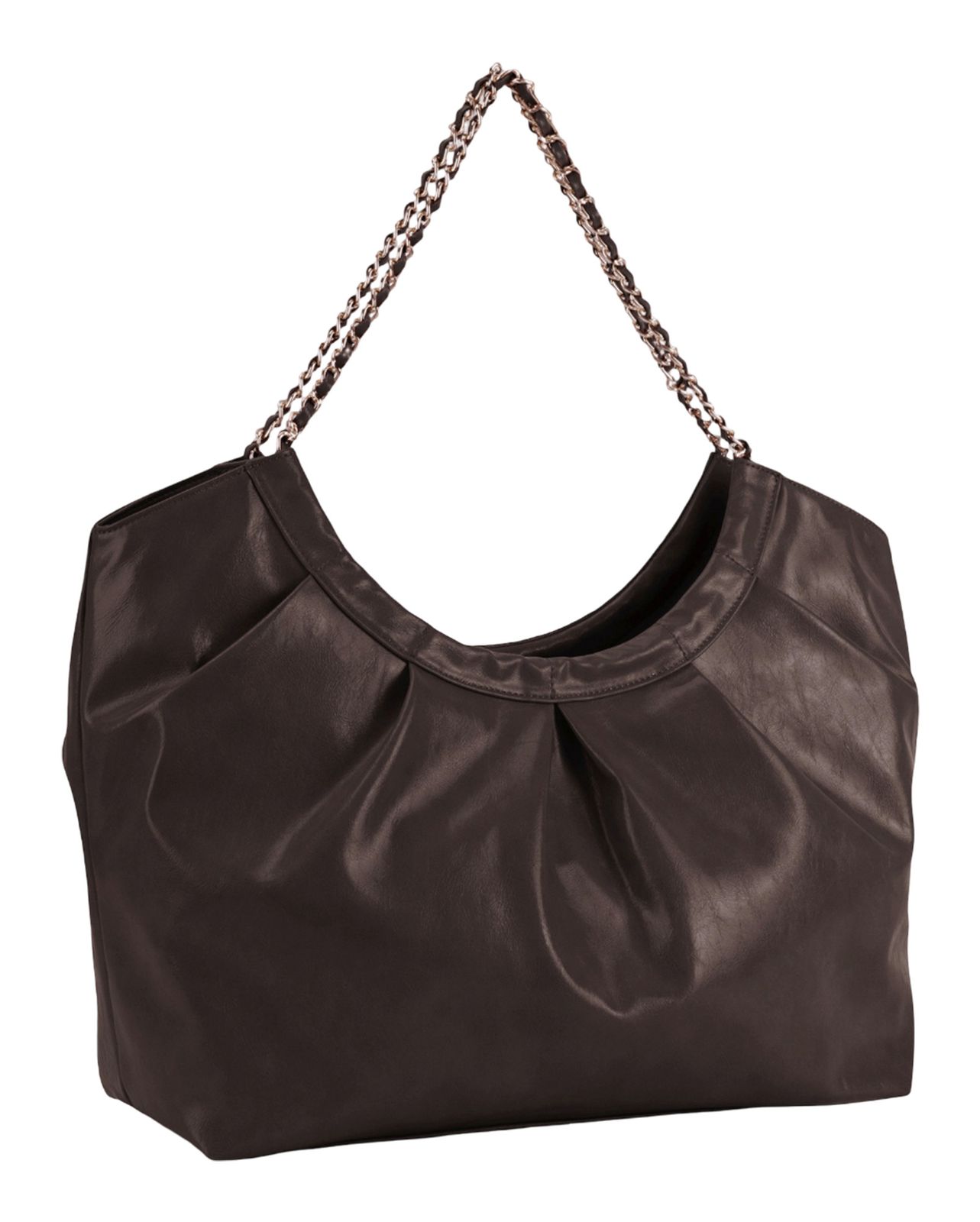SEIDENFELT MANUFAKTUR Loimaa Shopper Dark Brown SEIDENFELT MANUFAKTUR Loimaa Shopper Dark Brown