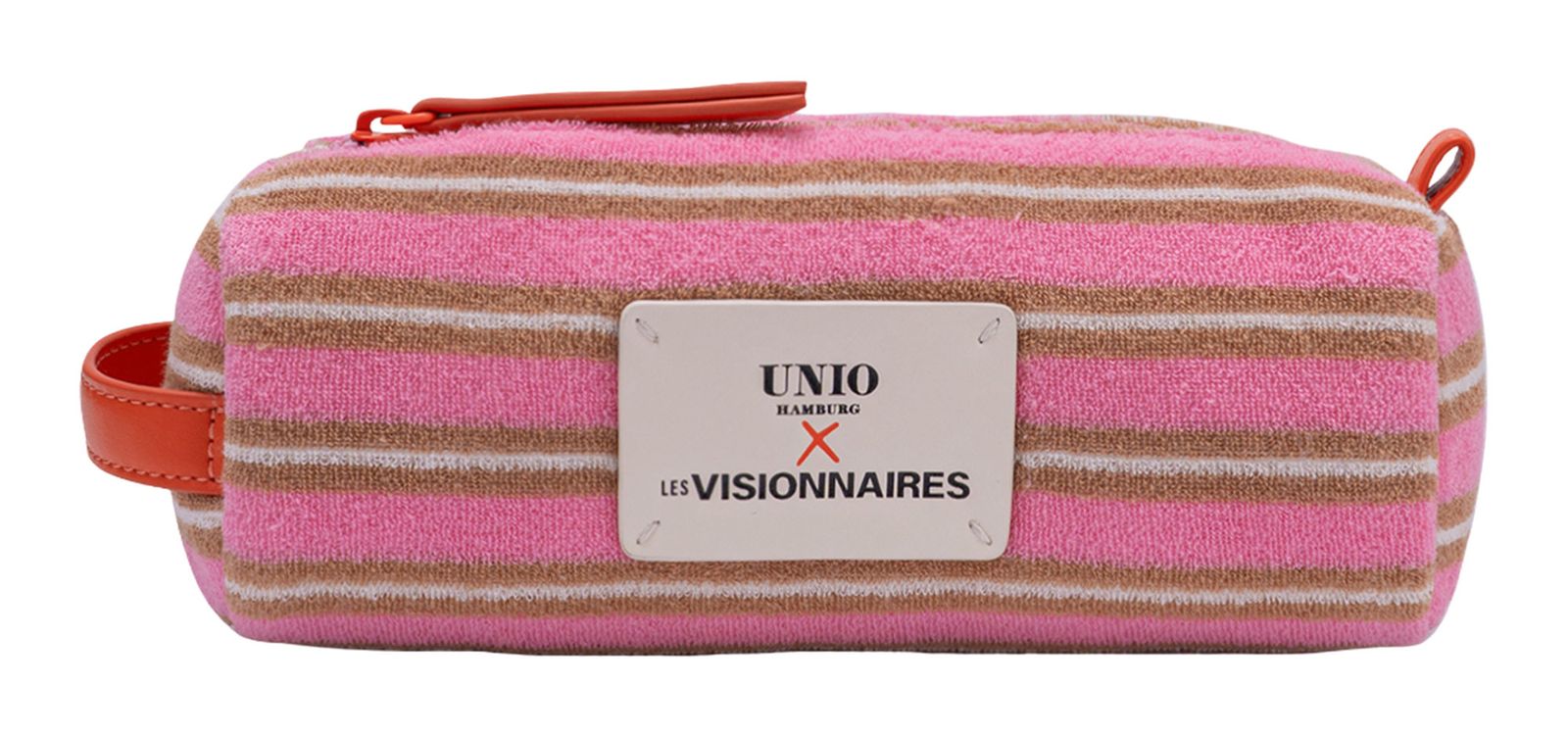 Unio Hamburg x Les Visionnaires Frottee Unio Monterosa Pink Cognac Ecru