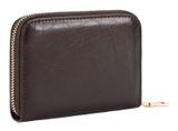 SEIDENFELT MANUFAKTUR Small Items Ylva Wallet Dark Brown