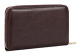 SEIDENFELT MANUFAKTUR Small Items Ebba Wallet Dark Brown