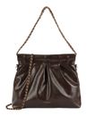 SEIDENFELT MANUFAKTUR Loimaa Shoulderbag Dark Brown SEIDENFELT MANUFAKTUR Loimaa Shoulderbag Dark Brown