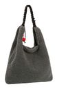 SEIDENFELT MANUFAKTUR Skjern Shopper Grey