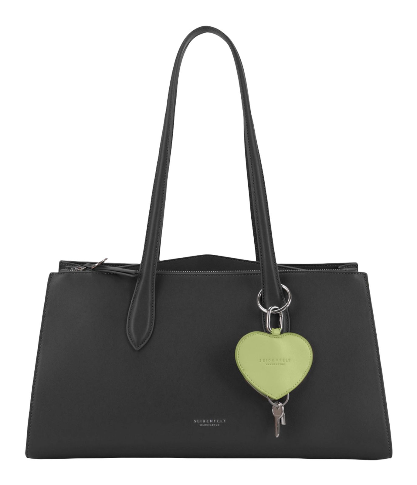 SEIDENFELT MANUFAKTUR Lieto Shopper Black