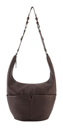 FREDsBRUDER Already Yours Collection Hobo Bag Chocolate Brown