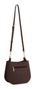 SEIDENFELT MANUFAKTUR Nelma Midi Hobo Bag Dark Brown