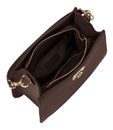 SEIDENFELT MANUFAKTUR Nelma Midi Hobo Bag Dark Brown