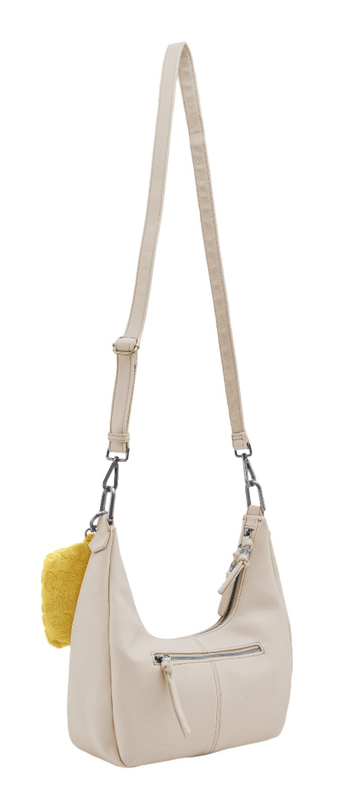 FREDsBRUDER Color Kiss Collection Hobo Bag Cream Beige FREDsBRUDER Color Kiss Collection Hobo Bag Cream Beige