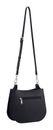 SEIDENFELT MANUFAKTUR Nelma Midi Hobo Bag Black