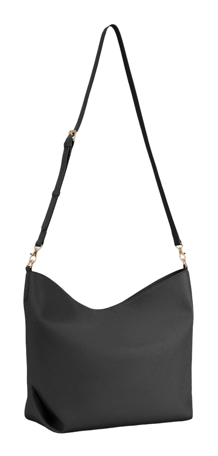 SEIDENFELT MANUFAKTUR Sande Hobo Bag Black SEIDENFELT MANUFAKTUR Sande Hobo Bag Black
