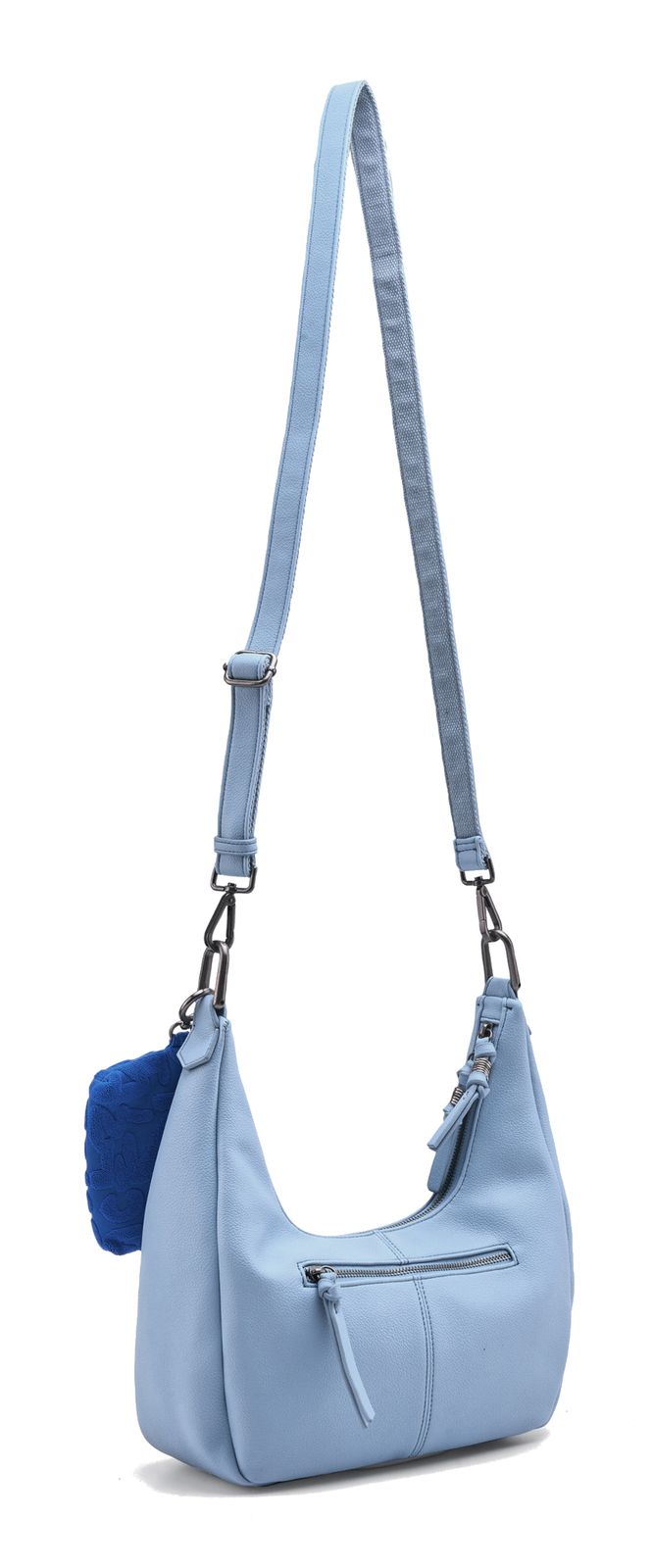 FREDsBRUDER Color Kiss Collection Hobo Bag Aqua Blue FREDsBRUDER Color Kiss Collection Hobo Bag Aqua Blue