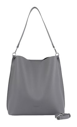 SEIDENFELT MANUFAKTUR Nelma Hobo Bag Light Grey