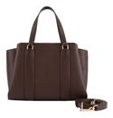 SEIDENFELT MANUFAKTUR Nelma Handbag Dark Brown