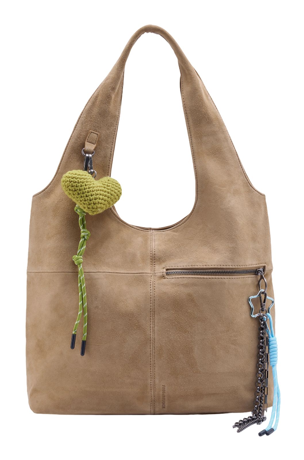 FREDsBRUDER Hobo Bag Dark Sand