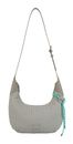 FREDsBRUDER Just Flow Collection Round Hobo Bag Light Grey FREDsBRUDER Just Flow Collection Round Hobo Bag Light Grey