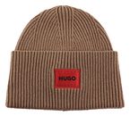 HUGO Saffa Beanie Brown Overflow