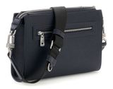 GUESS Milano Crossbody Top Zip Bag Blue Navy