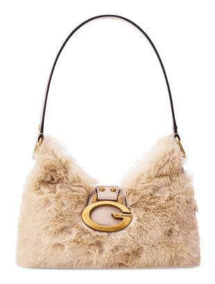 GUESS Camden Mini Shoulder Bag Cream White