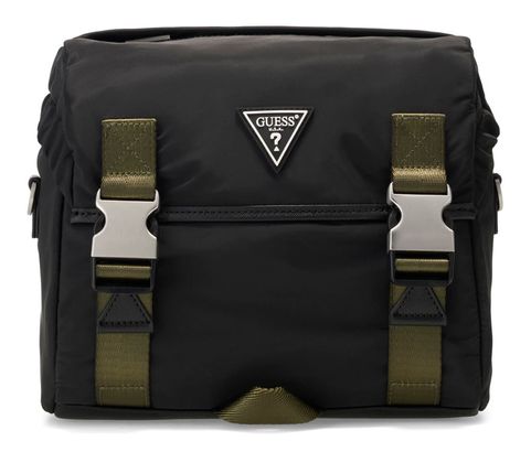 GUESS Berlin Multipocket Messenger Black GUESS Berlin Multipocket Messenger Black