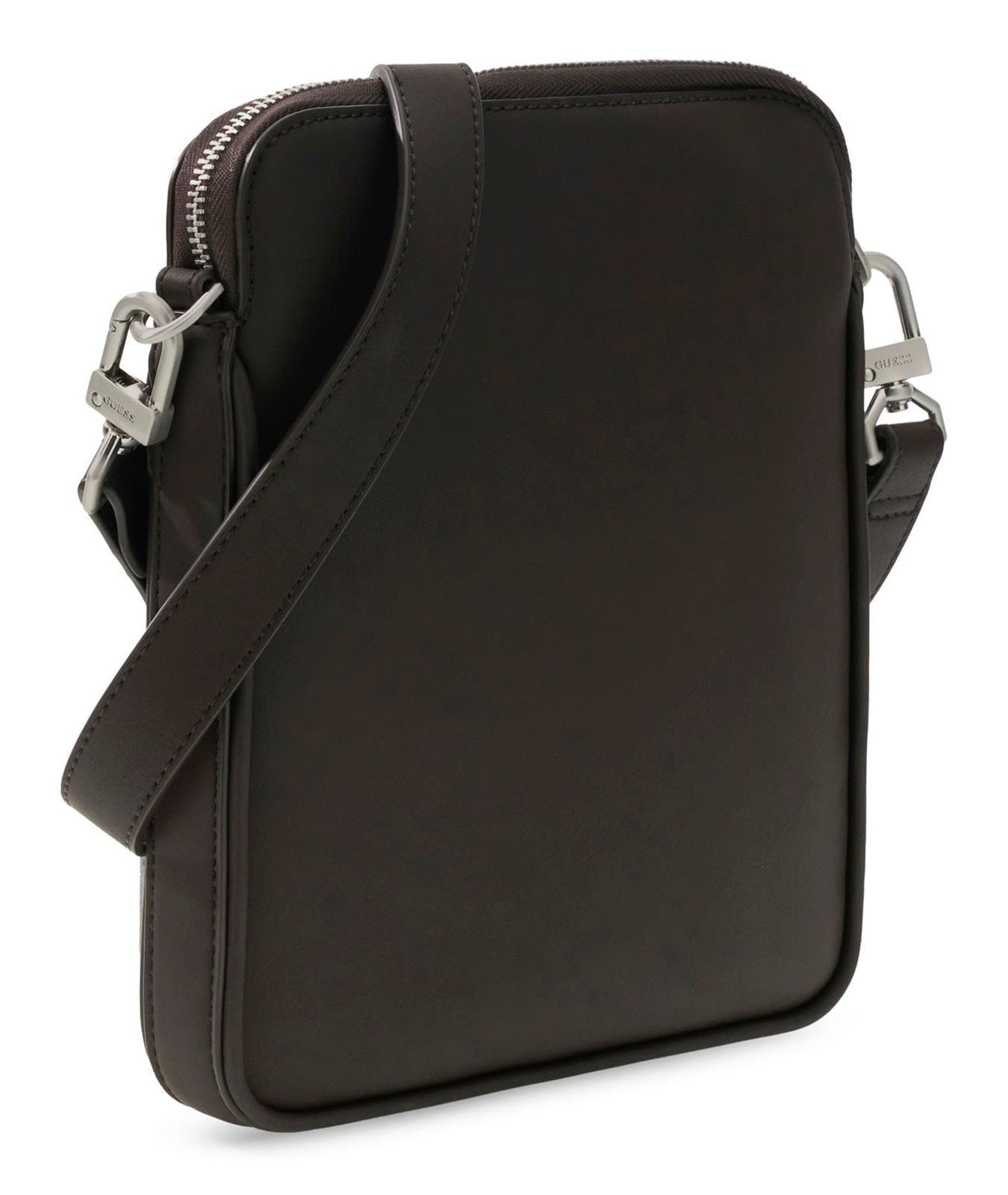 GUESS Sydney Flat Crossbody Brown GUESS Sydney Flat Crossbody Brown