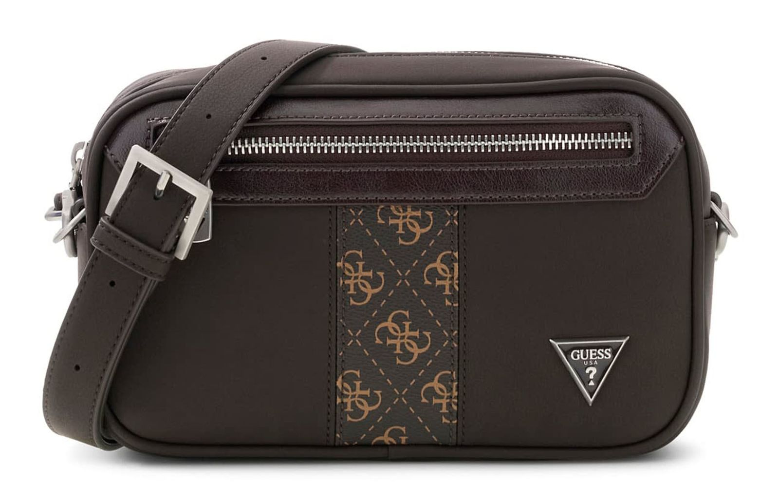 GUESS Sydney Camera Bag S Brown
